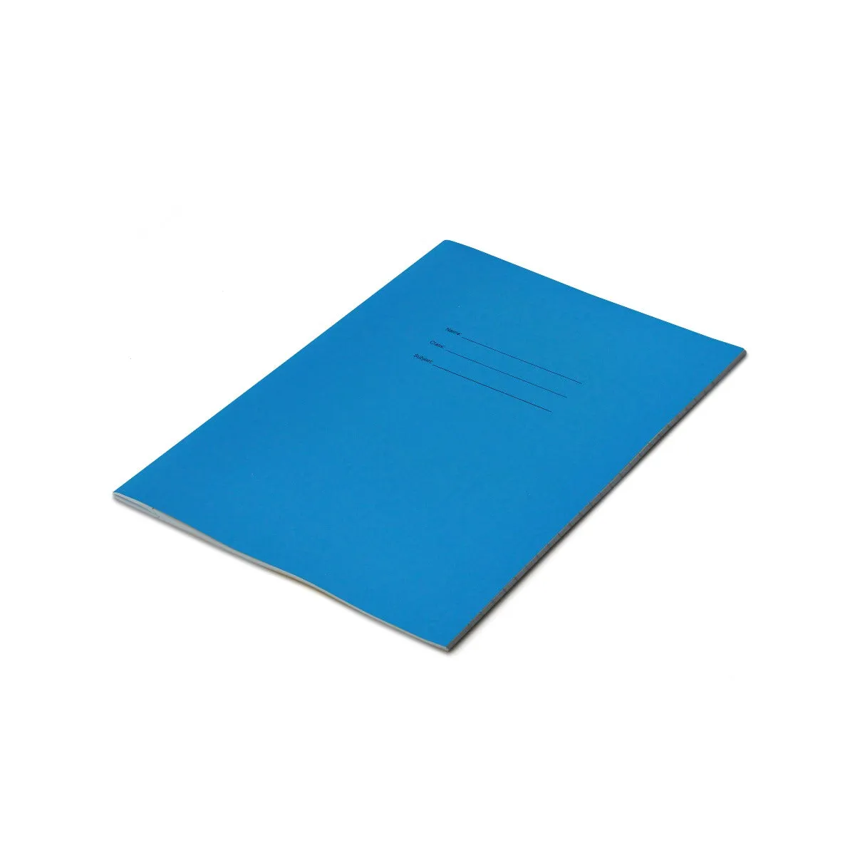 A4 - 10mm Squared Tinted Exercise Book - (Blue Cover)