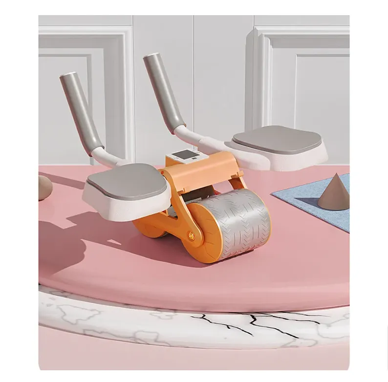 Abdominal Silence Roller Wheel With Timing Orange