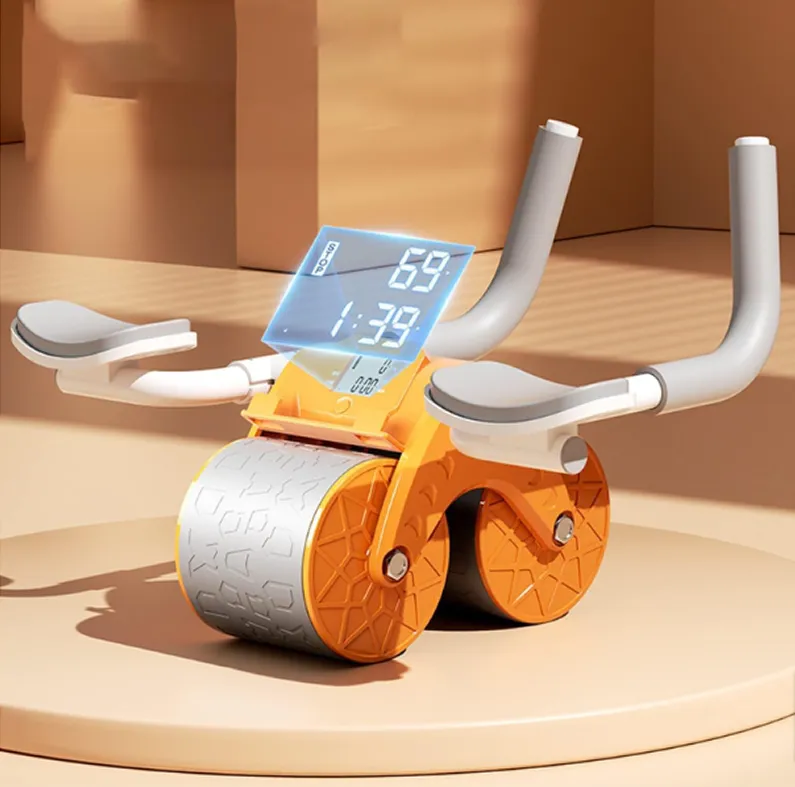 Abdominal Silence Roller Wheel With Timing Orange