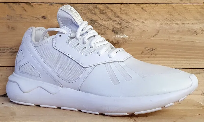 Adidas Originals Tubular Runner Trainers B25087 Triple White UK8.5/US10/EU42.5