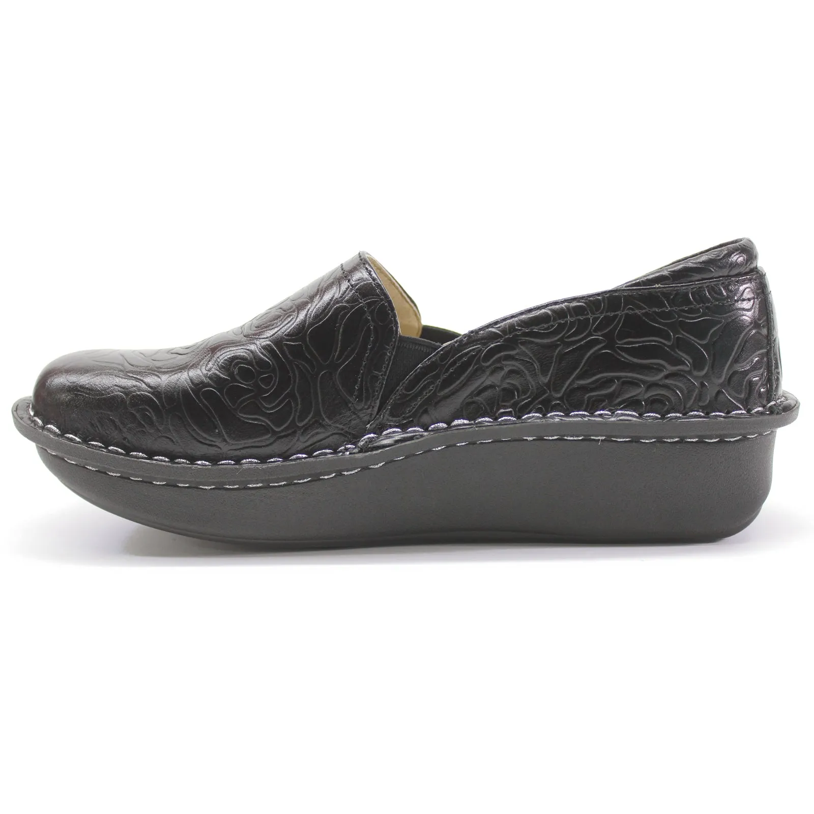 Alegria Debra Leather Women's Slip On Casual Shoes - UK 5 - US 8-8.5 Women - EU 38