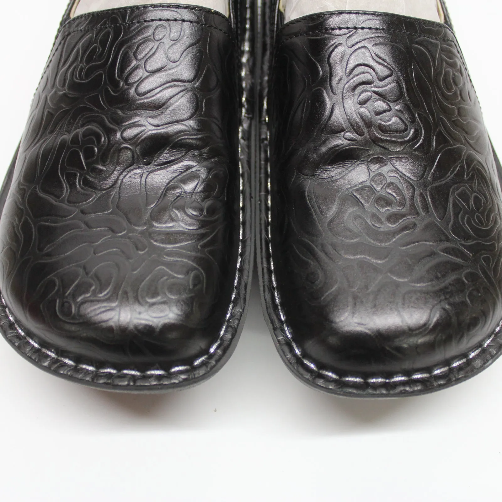 Alegria Debra Leather Women's Slip On Casual Shoes - UK 5 - US 8-8.5 Women - EU 38