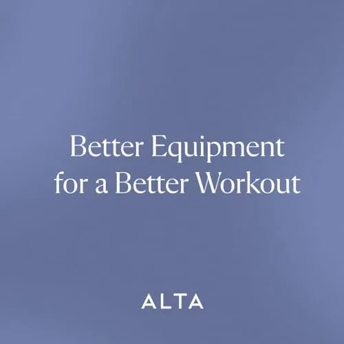 ALTA Resistance Tube Bands for Women - Full Kit Resistance Bands for Working Out with Handles, Ankle Straps, Door Anchor – Home Workout Bands for Physical Therapy, Pilates Long Exercise Bands Set