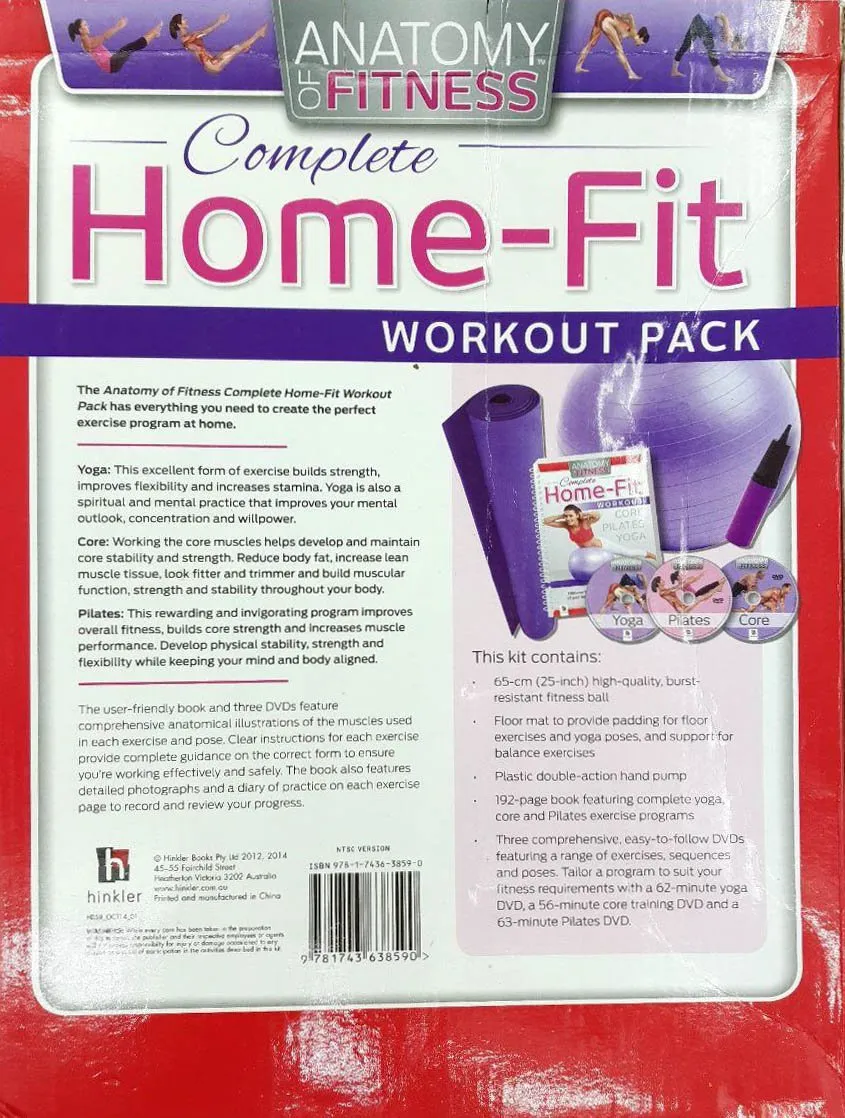 Anatomy Of Fitness - Complete 3 In 1