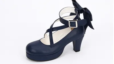 Angelic imprint~Elegant Lolita Shoes Princess Bowknot Lolita Heels Shoes