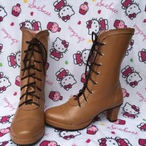 Antaina~Elegant Lolita Heel Boots Heel Shoes Multicolor