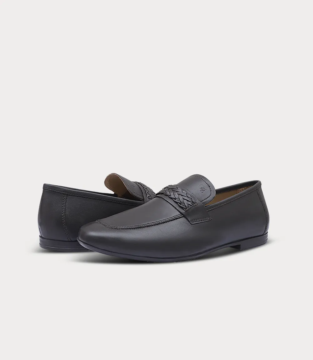 BM6784-COFFEE-Men Formal Slip on