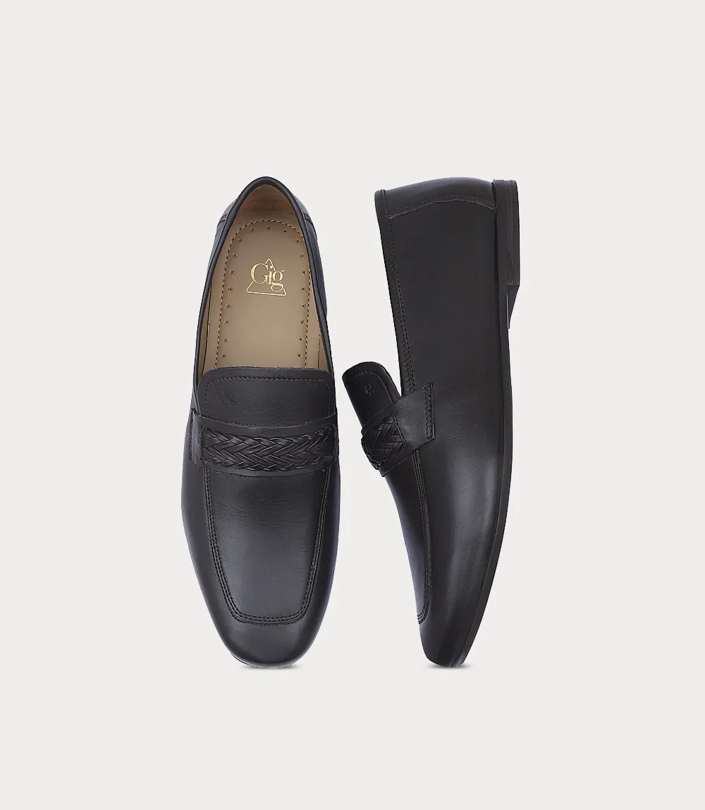 BM6784-COFFEE-Men Formal Slip on