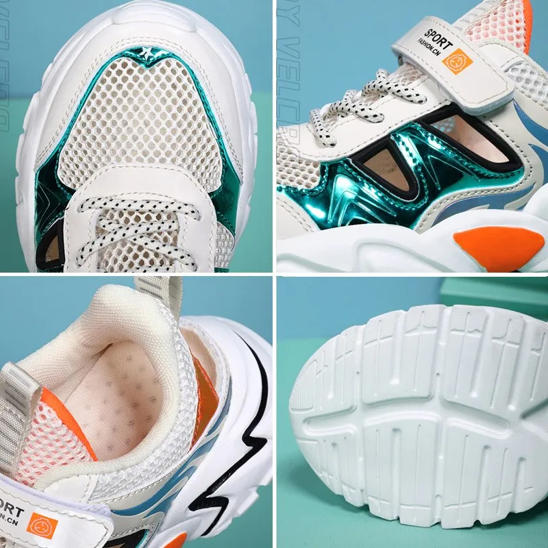 Boys Shoes Children's Casual Sneakers Breathable  Sole Colorful Kids Sports