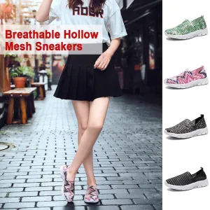 Breathable Hollow Mesh Sneakers
