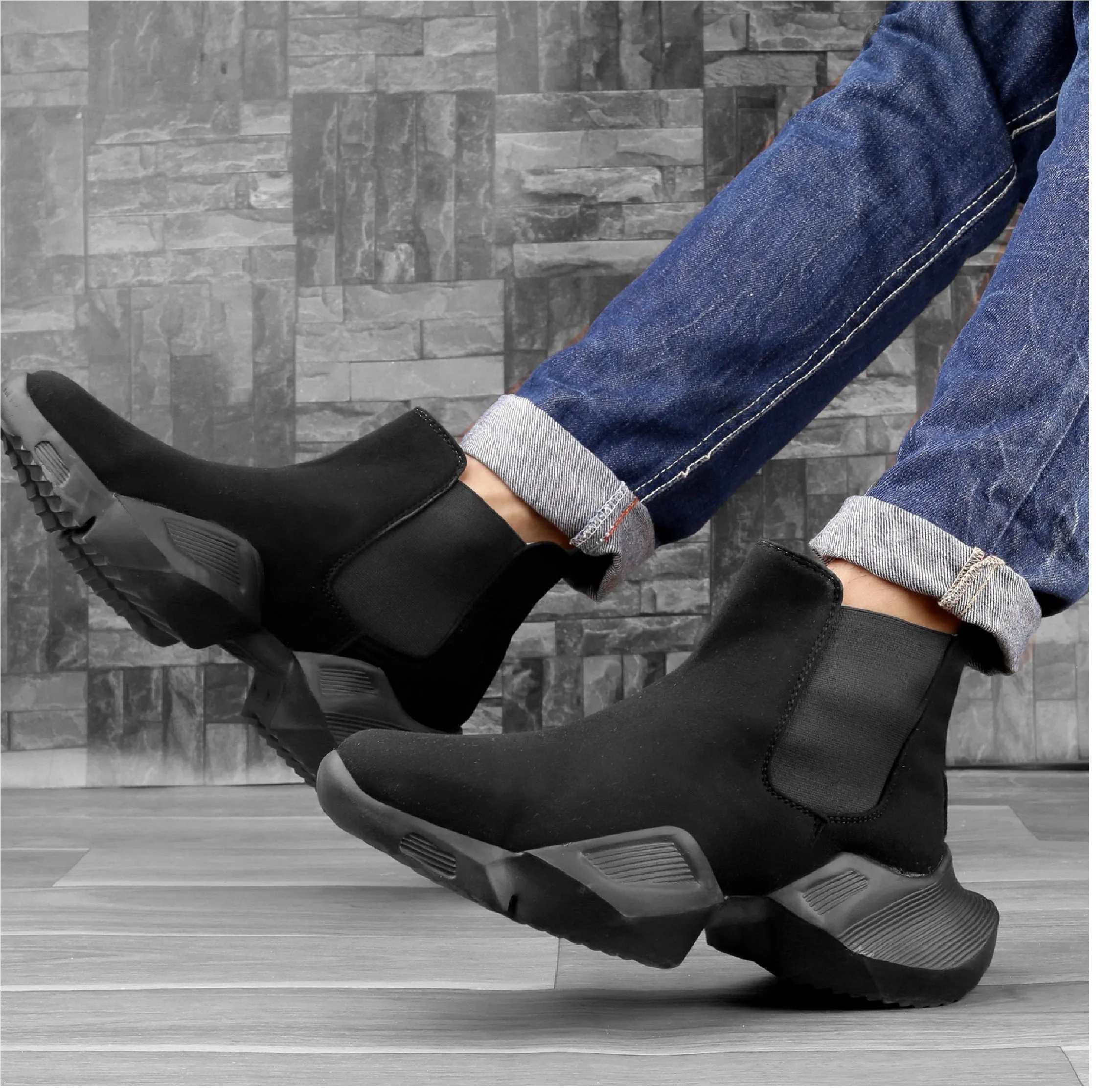 Bxxy's Designer Suede Chelsea Boots