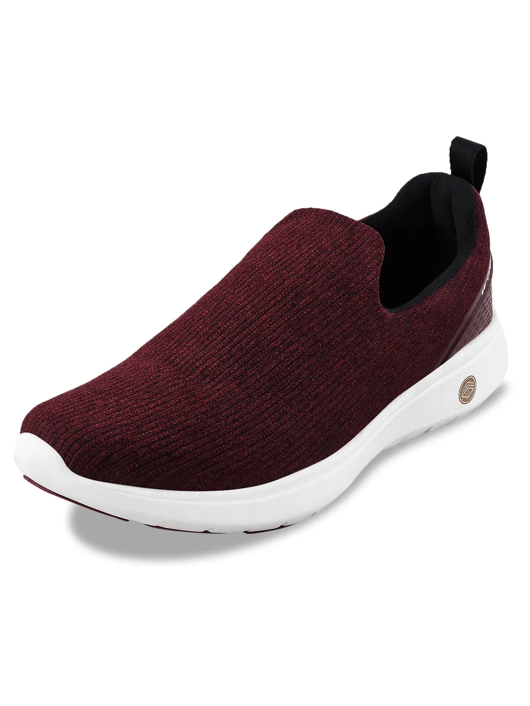 CAMP WAY Maroon Men's Walking Shoes