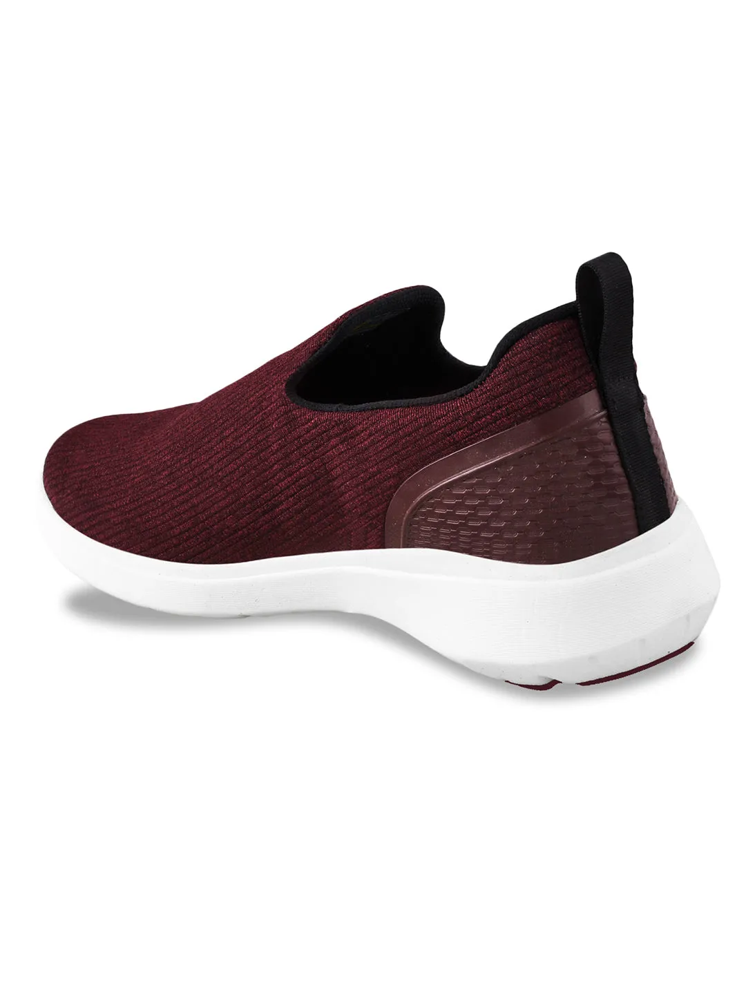 CAMP WAY Maroon Men's Walking Shoes