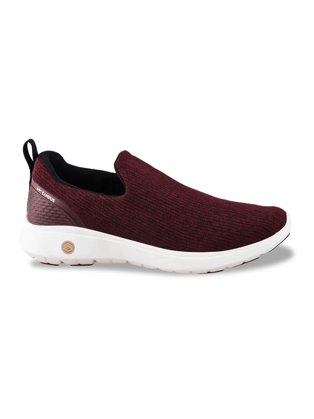 CAMP WAY Maroon Men's Walking Shoes