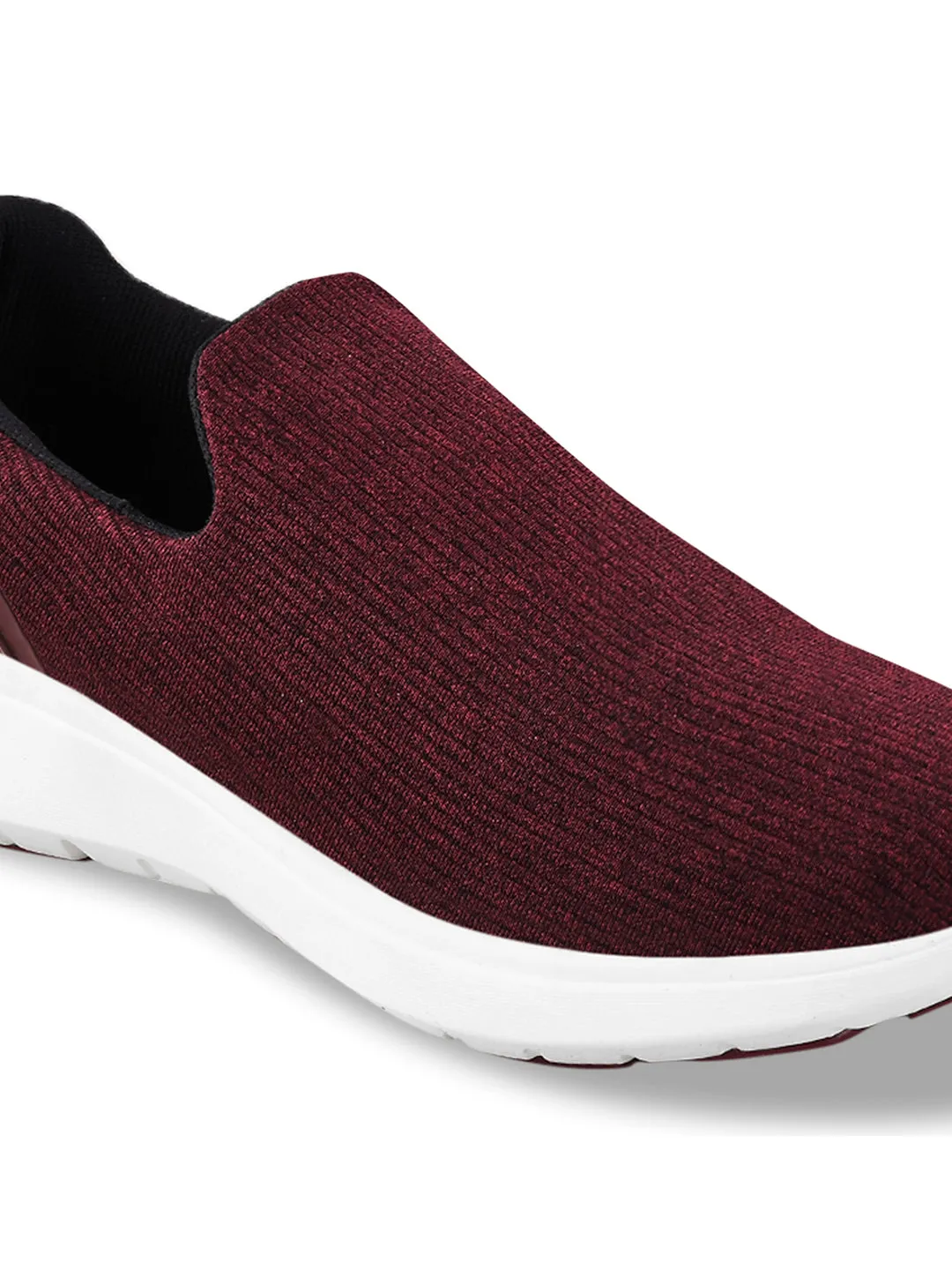 CAMP WAY Maroon Men's Walking Shoes