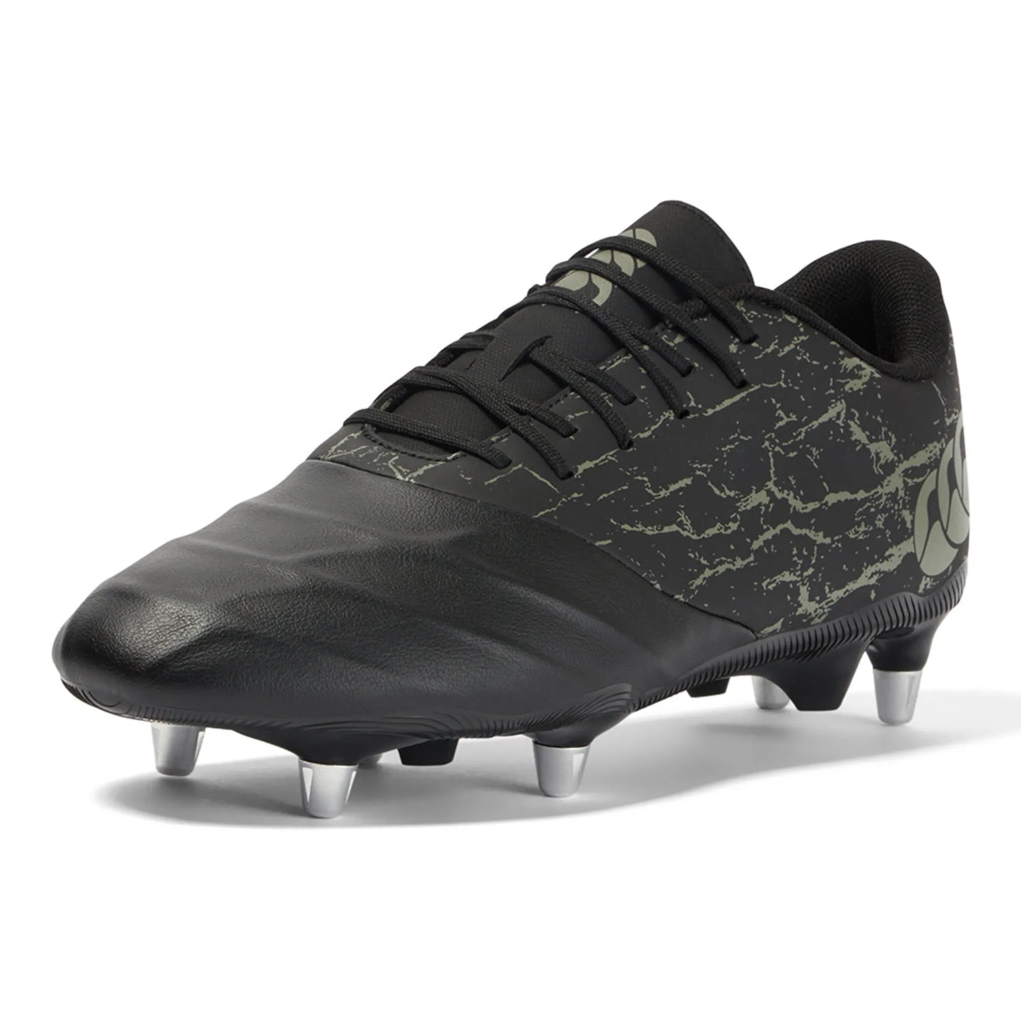 Canterbury Phoenix Genesis Team SG Rugby Boots - Unisex - Black/Grey
