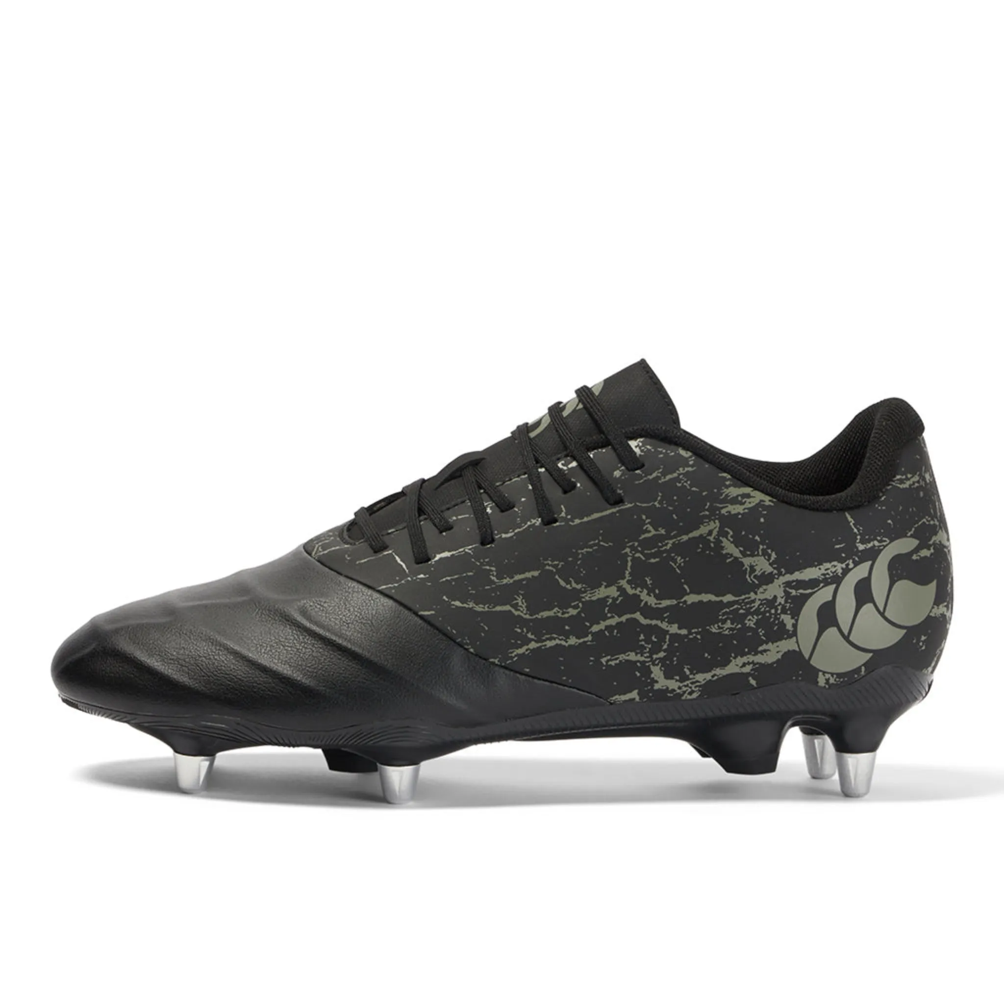 Canterbury Phoenix Genesis Team SG Rugby Boots - Unisex - Black/Grey