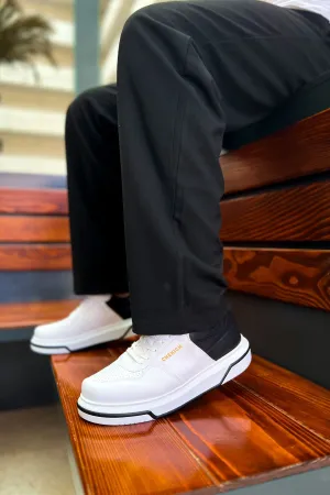 CH075 Men's Unisex White Casual Sneaker Sports Shoes