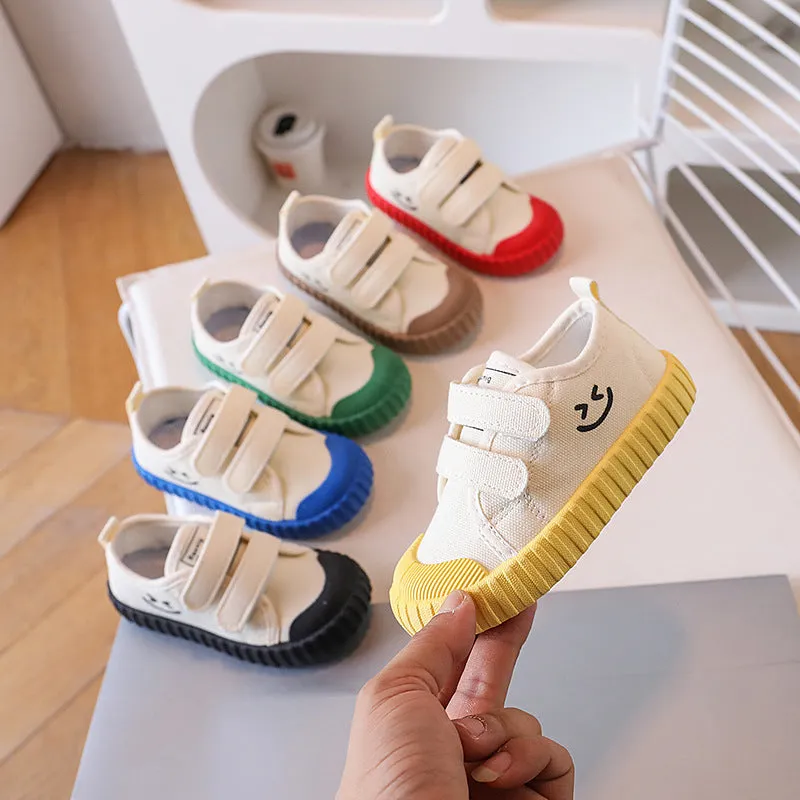 Children's Canvas Shoes  Smiley Casual