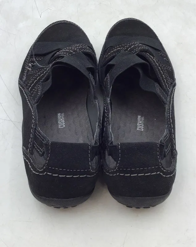 Clarks Women's Black Casual Slip-On Shoes - Size 8M