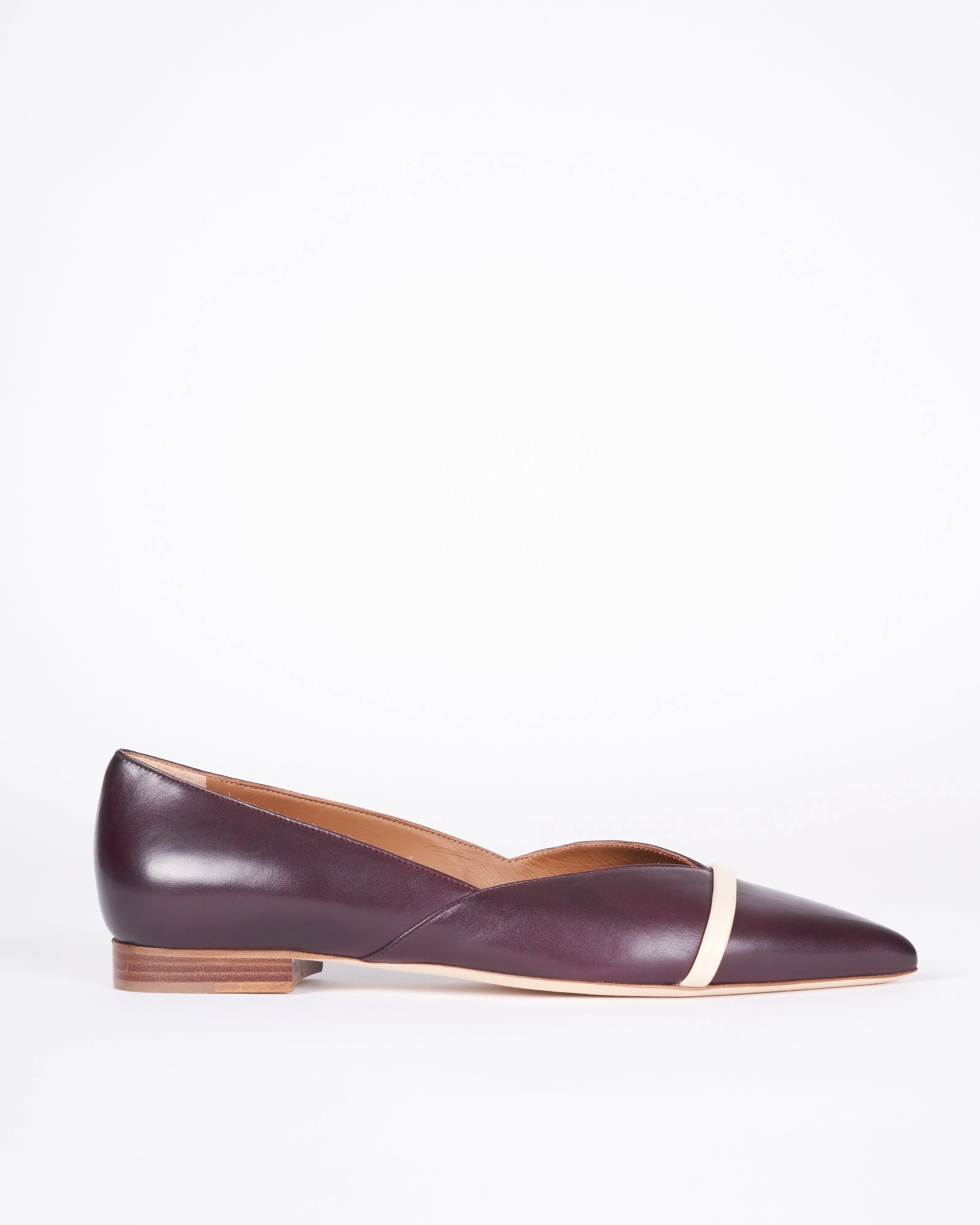 colette flat - chocolate/butter