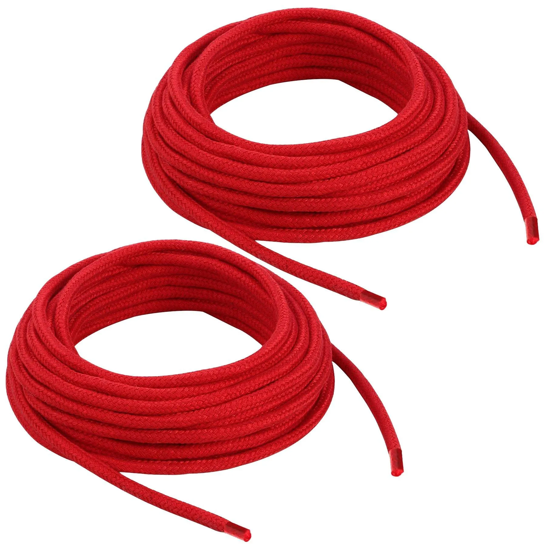 Cotton Rope, 2-Pack 32 Feet 10 Meter 5mm Cotton Knot Tying Rope Cord