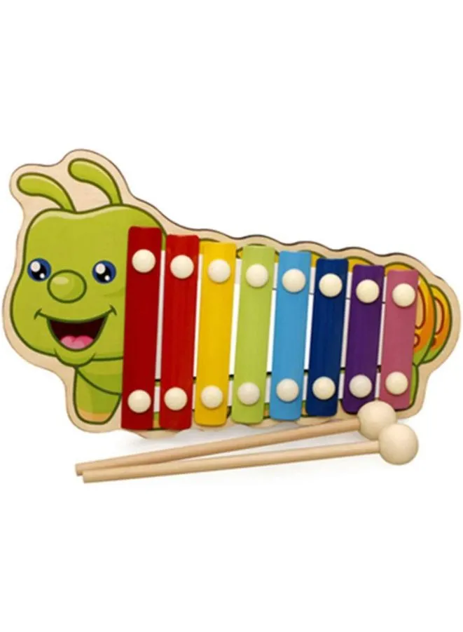 Crocodile Musical Instrument Xylophone with 8 Key Scales for Early Learning and Creative Play for Kids (Recommended Age: 2 )