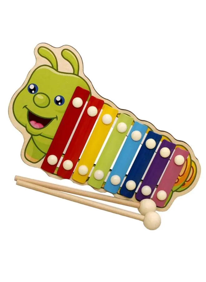 Crocodile Musical Instrument Xylophone with 8 Key Scales for Early Learning and Creative Play for Kids (Recommended Age: 2 )