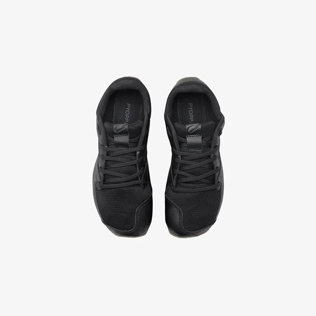 Day 01 Barefoot Sneakers - Black On Gum