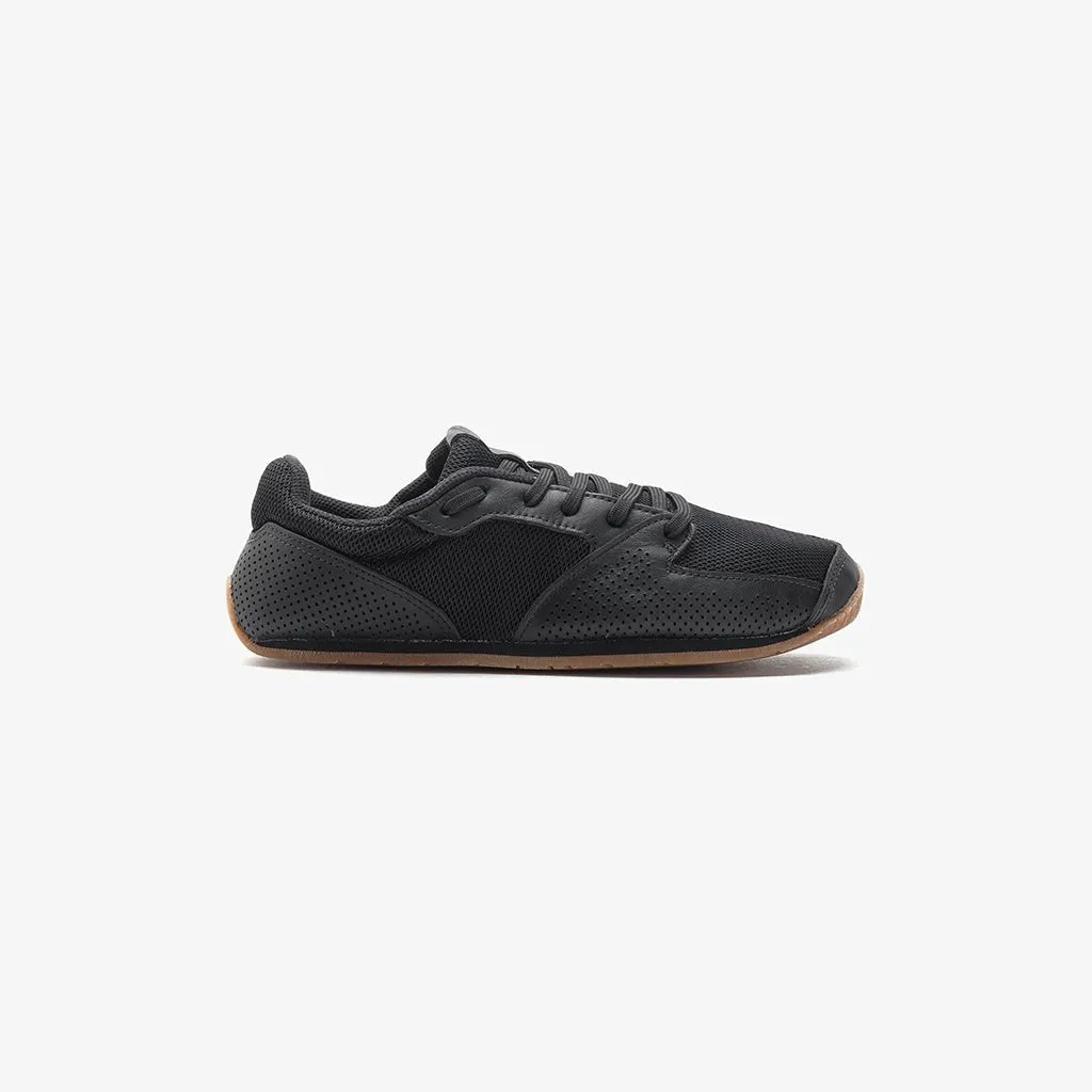 Day 01 Barefoot Sneakers - Black On Gum