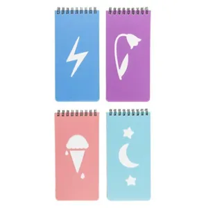Diecut Design Notebook Slimline - 120 Pages
