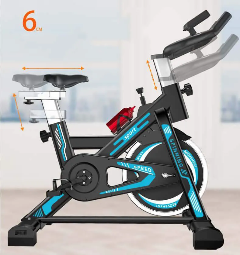 Exercise bike Heavy Duty Blue Spin bike