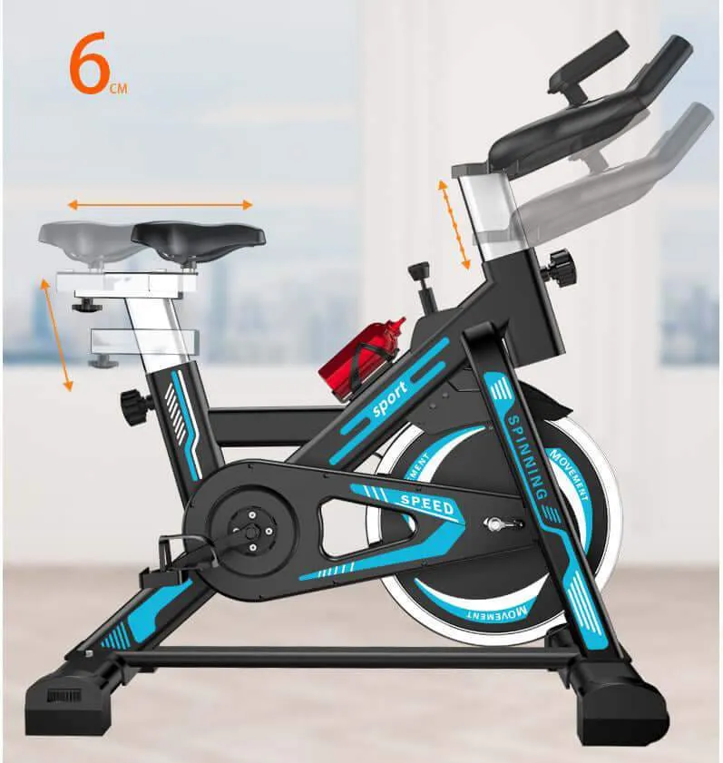 Exercise bike Heavy Duty Blue Spin bike