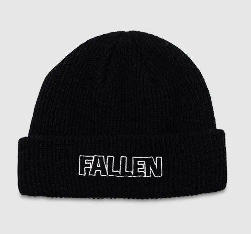 Fallen Beanie Sock Hat Bold