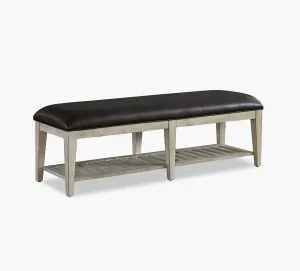 Farm House White Bench