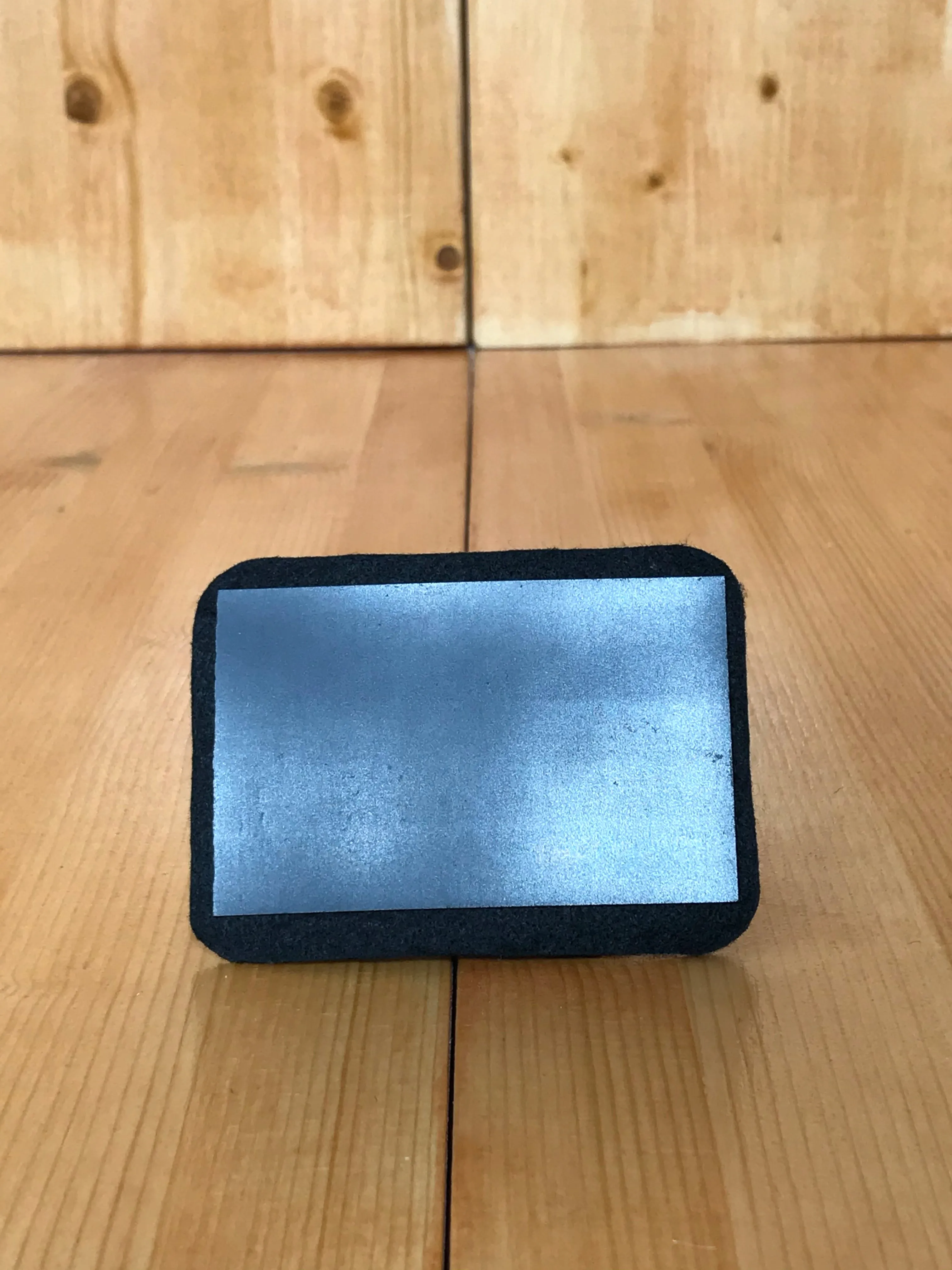 Fight Junkie Pale Green Square Magnetic Patch