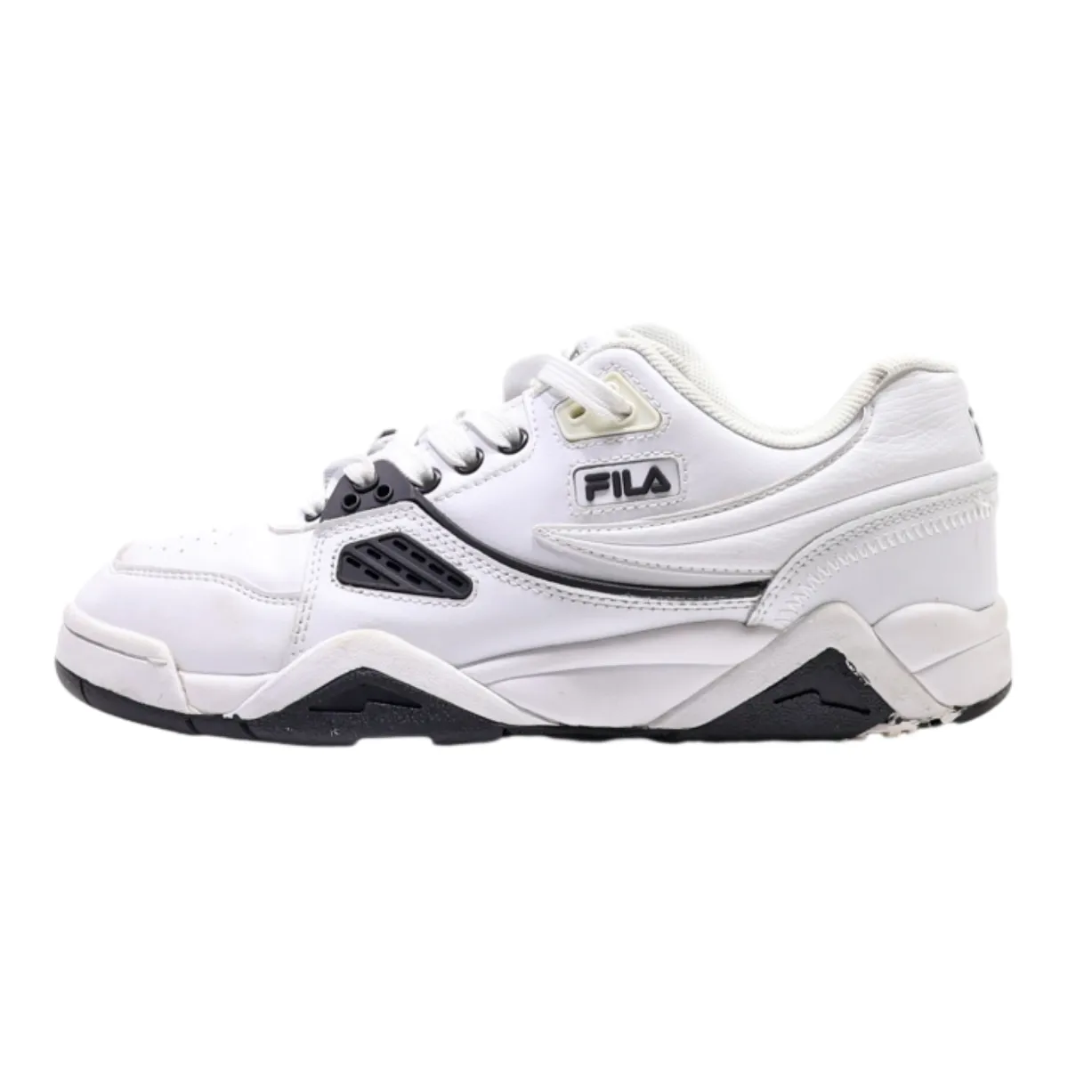 FILA Sneaker Trainers White Leather Mens UK 5.5