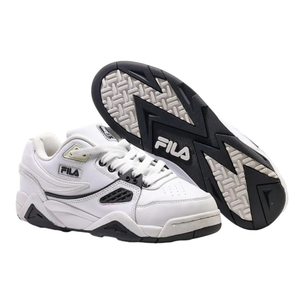 FILA Sneaker Trainers White Leather Mens UK 5.5