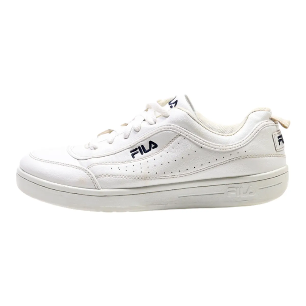 FILA Sneaker Trainers White Leather Womens UK 4.5