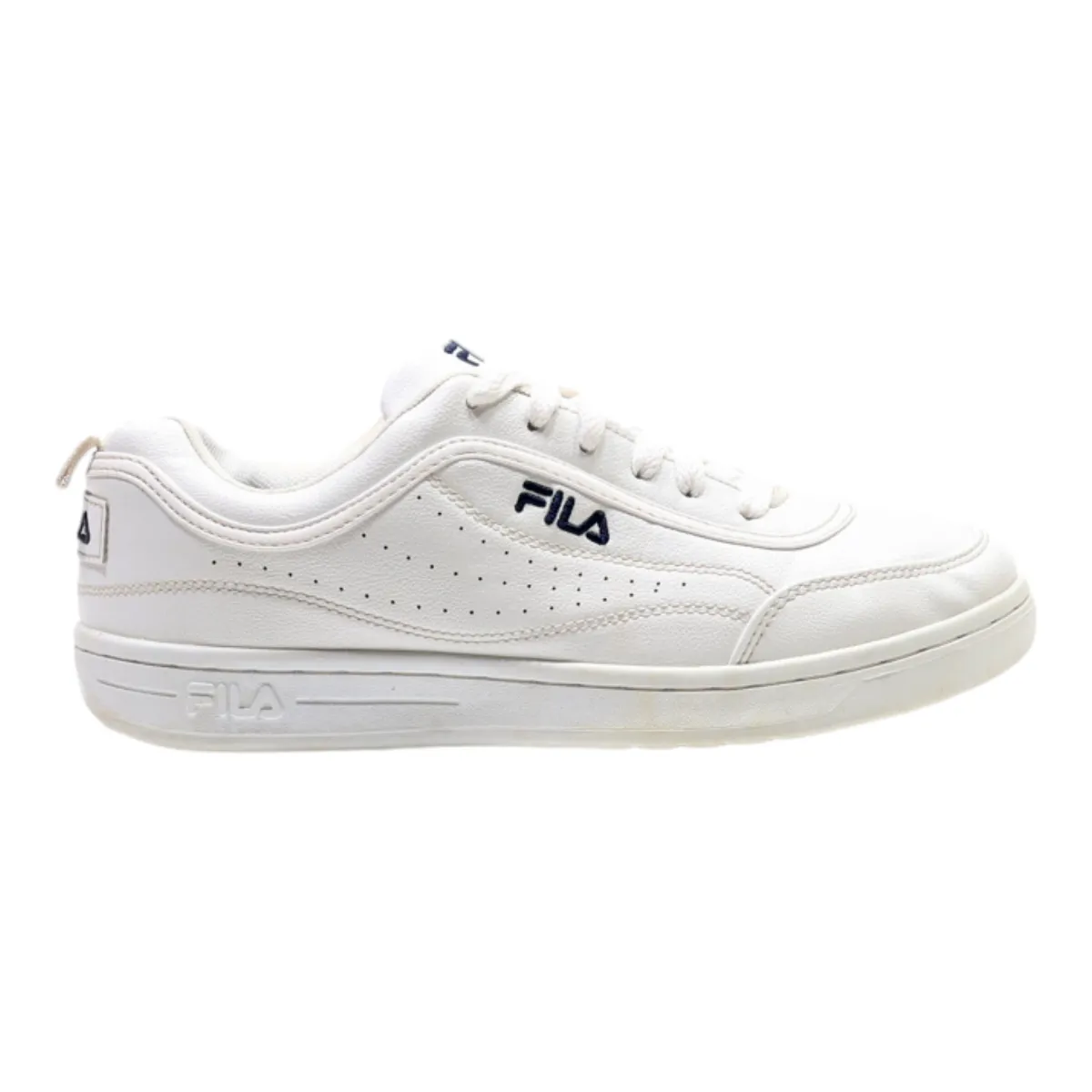 FILA Sneaker Trainers White Leather Womens UK 4.5
