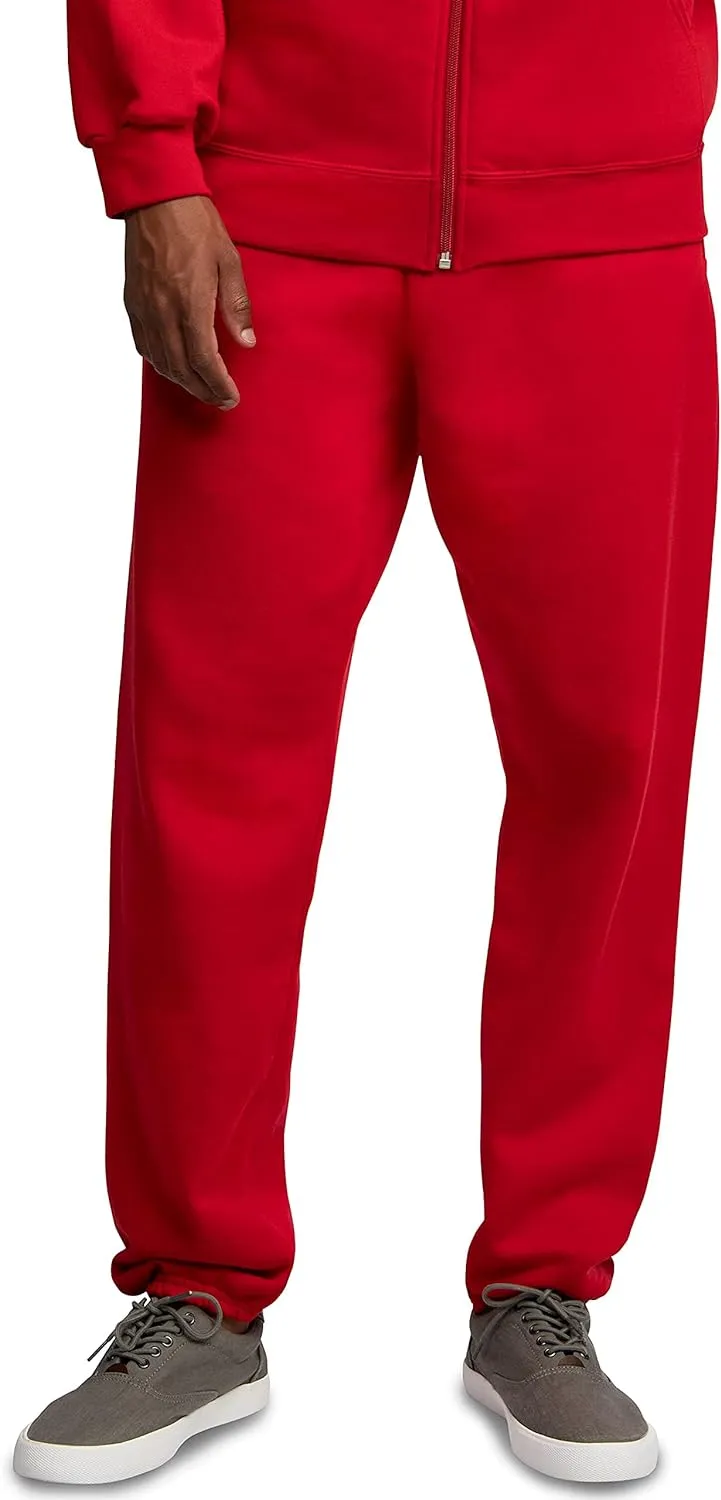 Fruit of the Loom Eversoft Fleece Elastic Bottom Sweatpants with Pockets, Relaxed Fit, Moisture Wicking, Breathable