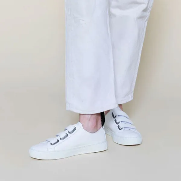 Good Guys Don't Wear Leather Keith White Sneakers