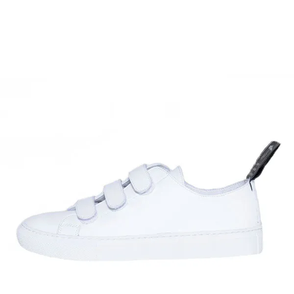 Good Guys Don't Wear Leather Keith White Sneakers