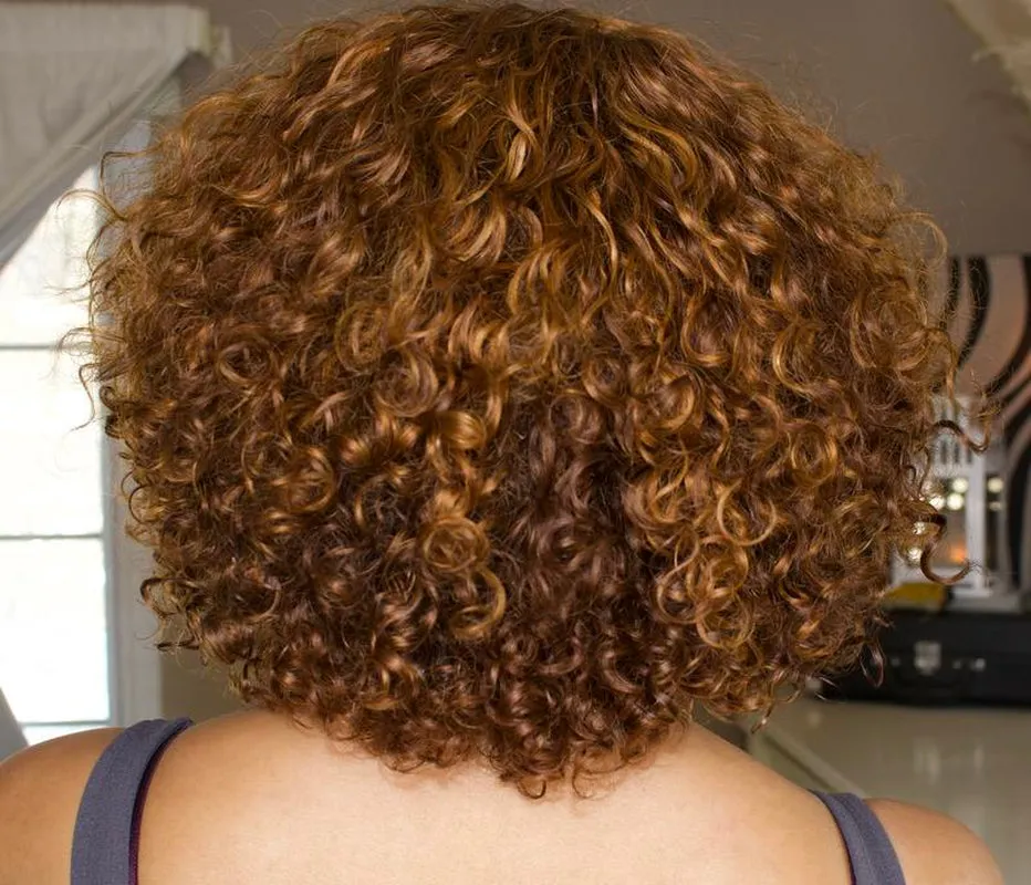 High-Density Messy Curly Wig with Bangs - Effortless Glueless Wear