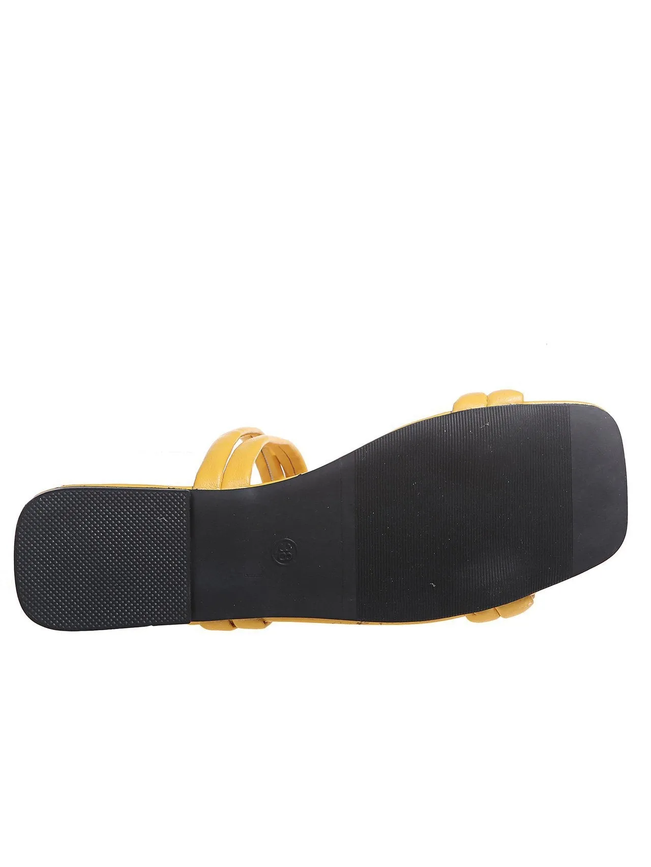 Hot sale flat square toe two-wear sandals