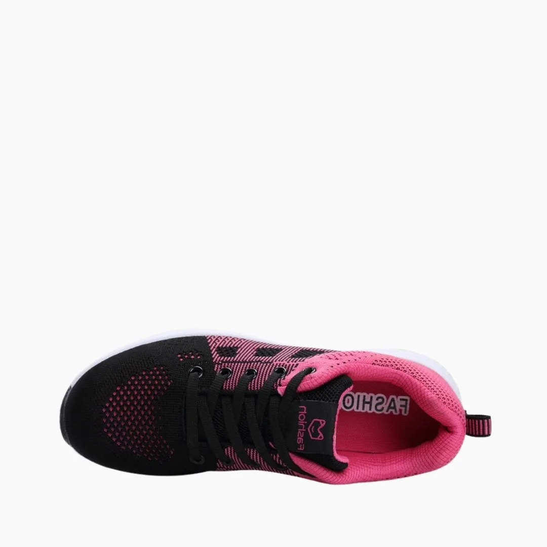 Lace-up, Breathable : Walking Shoes for Women