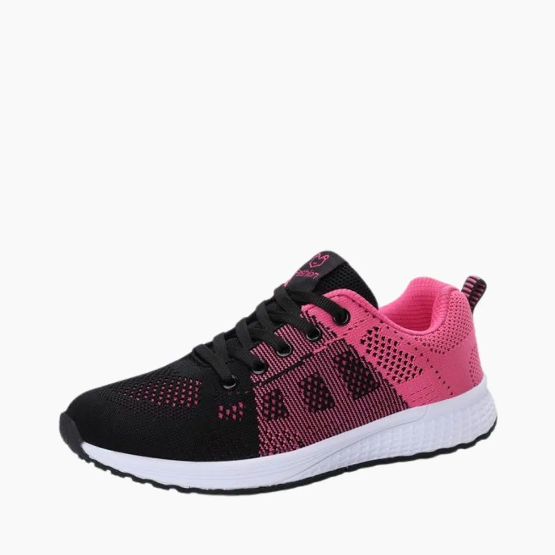 Lace-up, Breathable : Walking Shoes for Women
