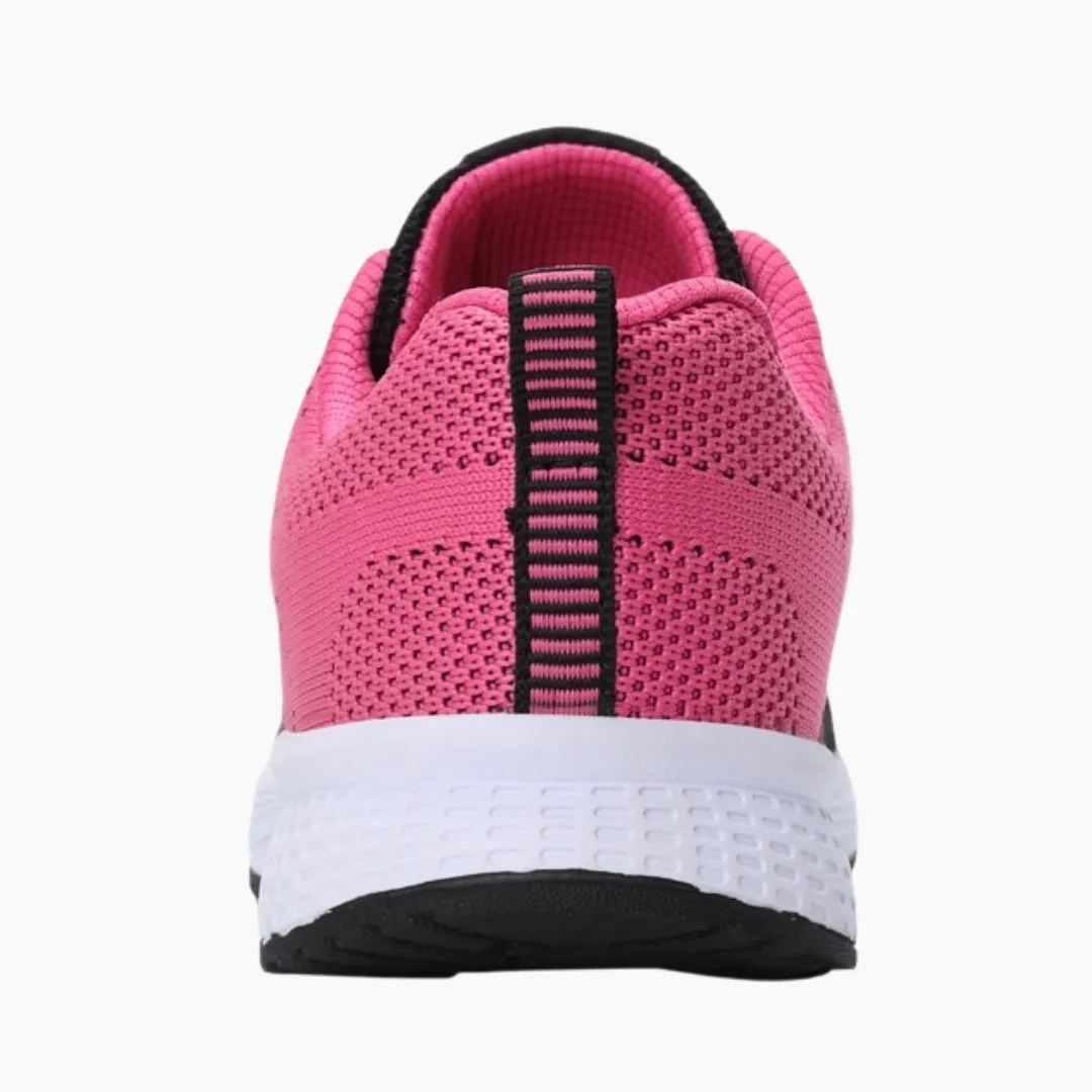 Lace-up, Breathable : Walking Shoes for Women