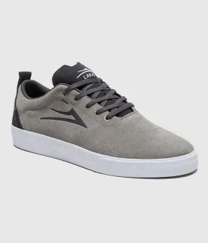 Lakai Bristol Skate Shoes Grey Suede