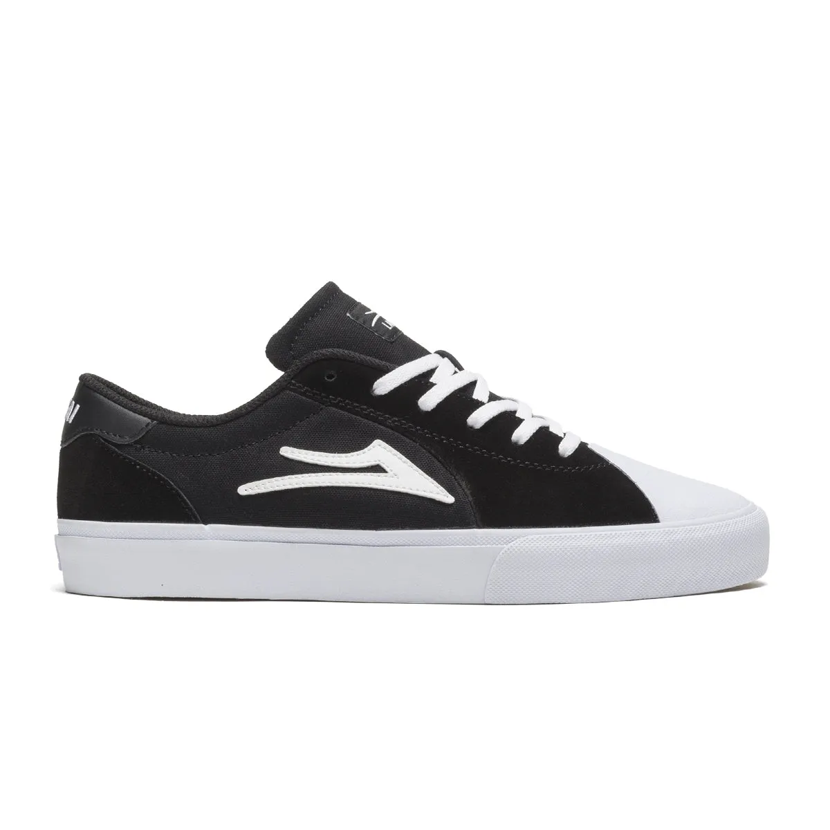 Lakai Flaco II Skateboard Shoe - Black/White